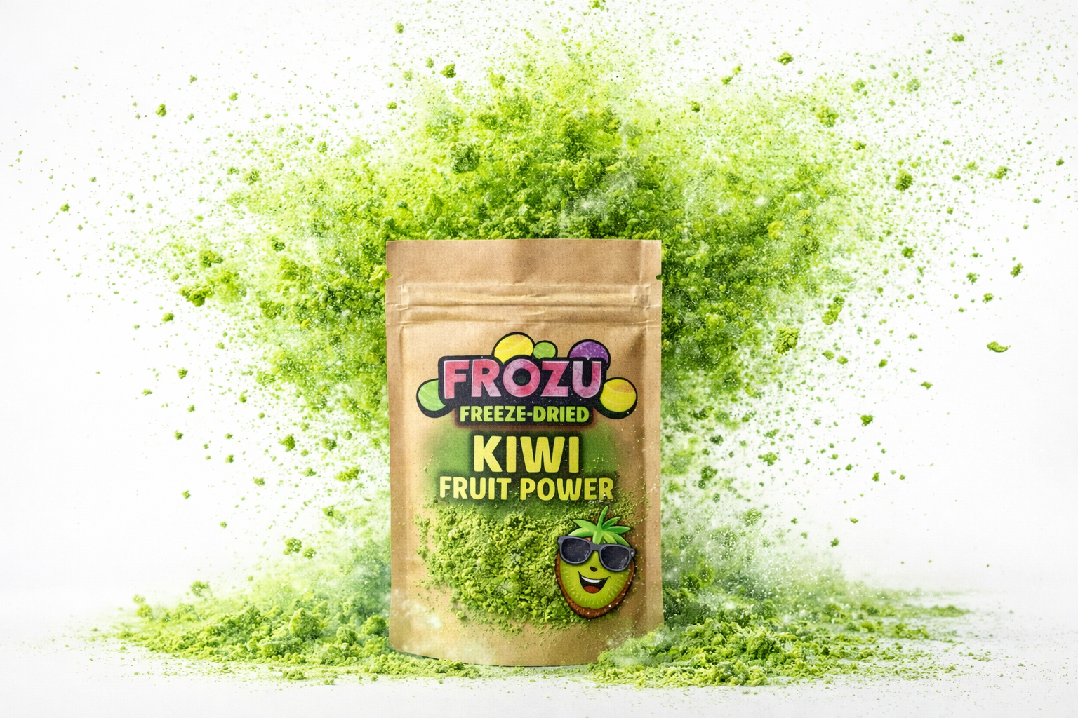 FROZU Freeze-Dried Kiwi Fruit Power